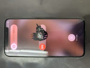 iPhoneX液晶漏れ前