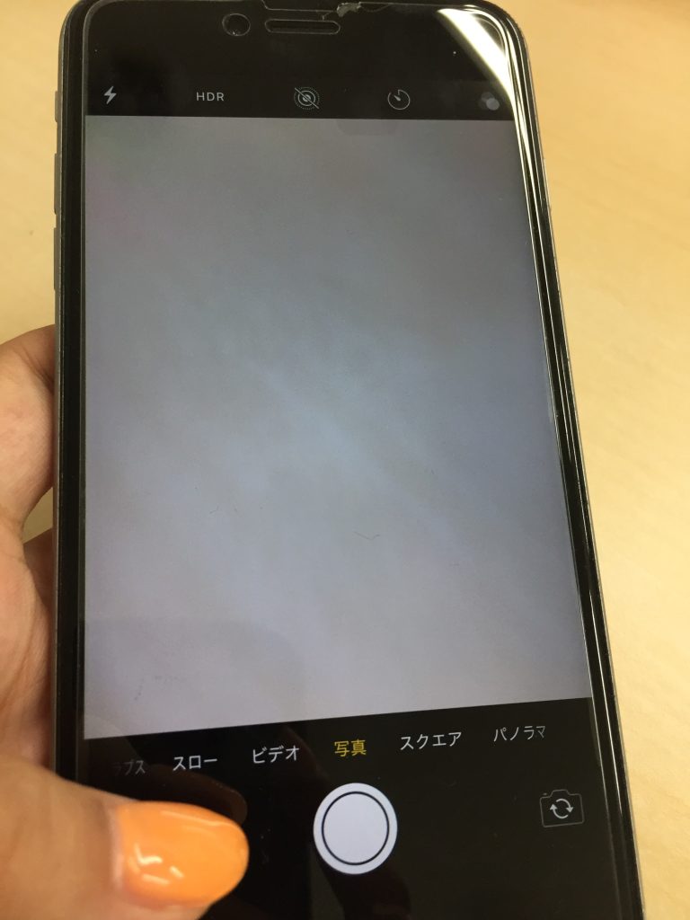 iPhone8 ピントが合わない カメラ 故障 高槻 スマホ修理 大阪