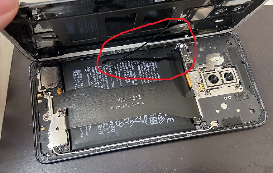 スマホスピタル博多駅前店 HUAWEI mate10Pro バッテリー交換