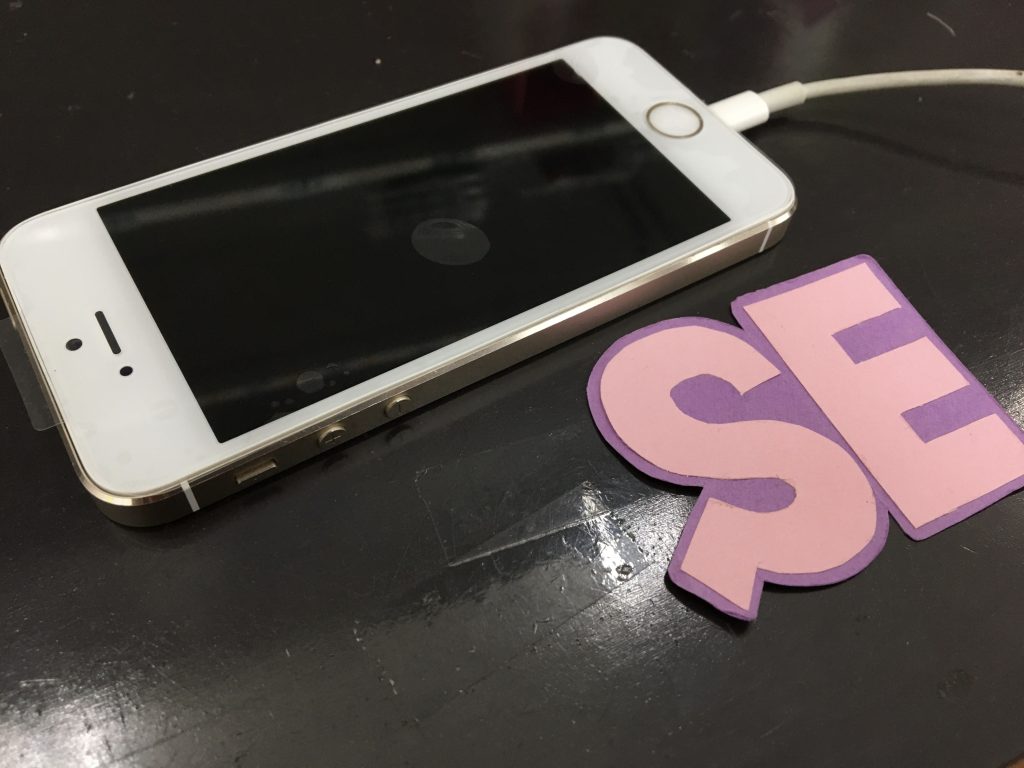 画面交換修理 バッテリー交換修理後