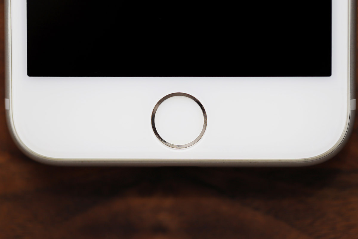 iPhoneのホームボタンのイメージ画像