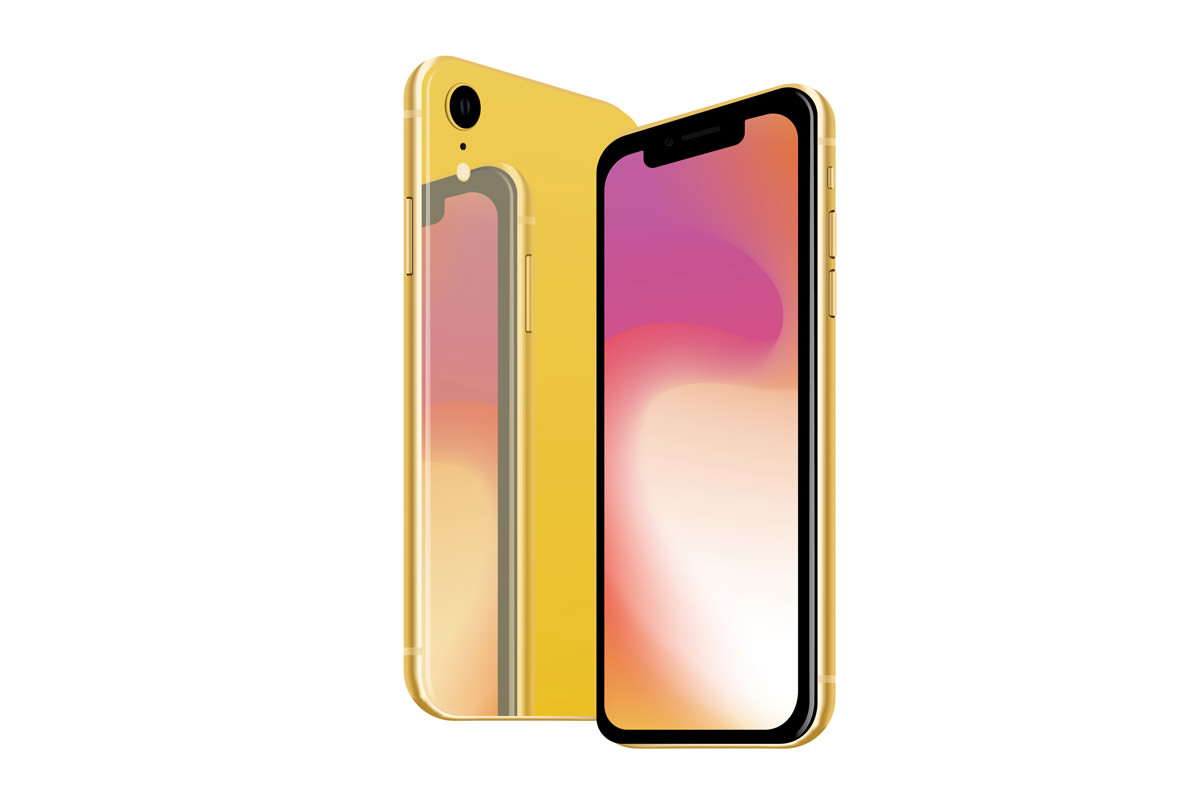 iPhoneの有機ELディスプレイのイメージ画像