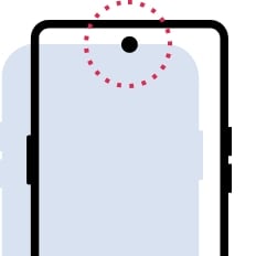 フロントカメラ