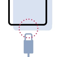 ドックコネクター（充電口）