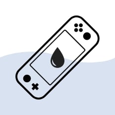 Switch Lite 水没復旧