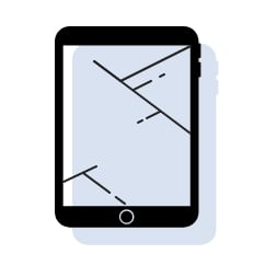 iPad画面交換修理（液晶・液晶一体型）