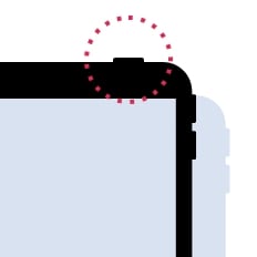 スリープボタン(電源ボタン)