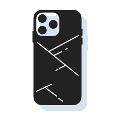 iPhone背面ガラス割れ修理