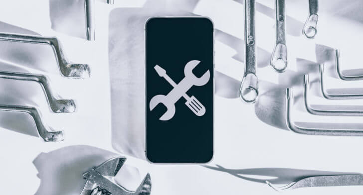 スマホの修理　イメージ