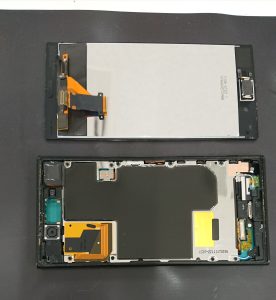 XPERIAXZ1画面修理