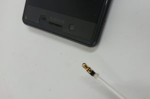 Android　XPERIA　イヤホンジャック異物詰まり