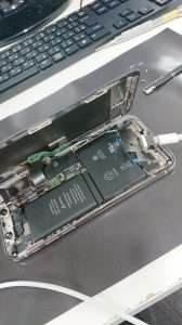X充電口交換　バッテリー交換