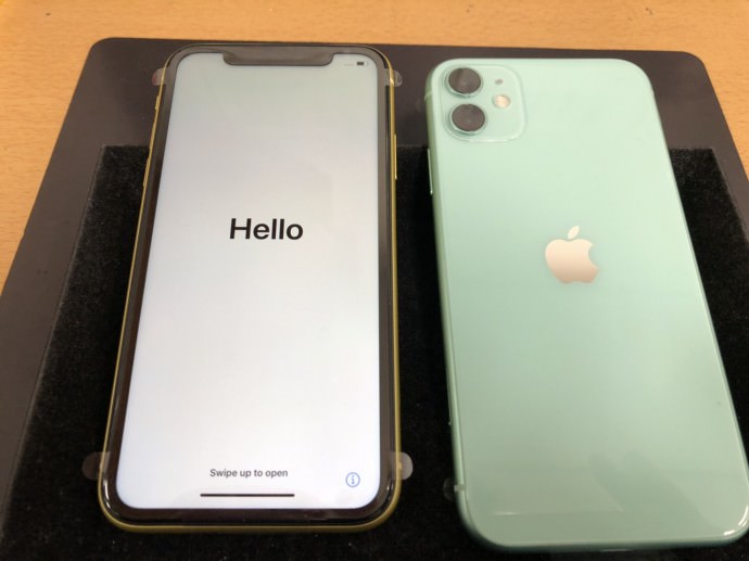 iPhone 11ガラスコーティング
