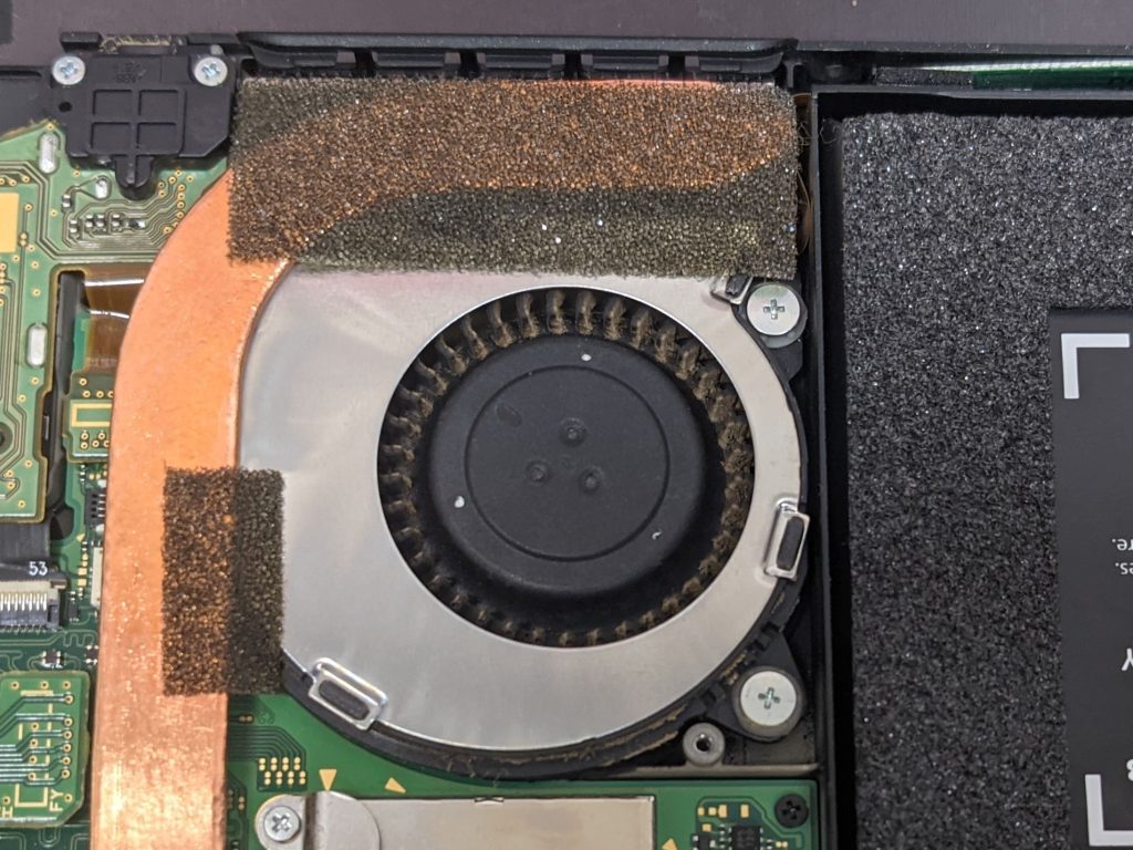 Switch　冷却ファン　速報　修理前　5.5