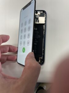 iPhone12miniバッテリー交換