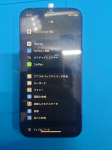 iPhone12mini水没復旧修理後