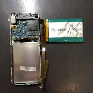 NW-S764　バッテリー交換
