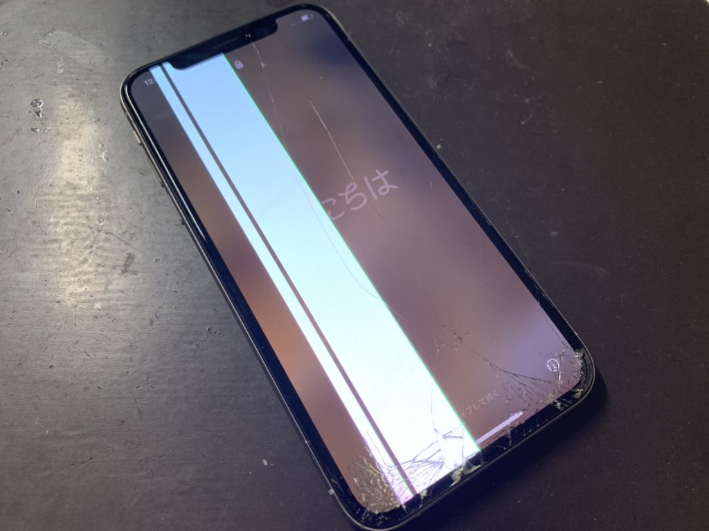 iPhoneXsの画面交換