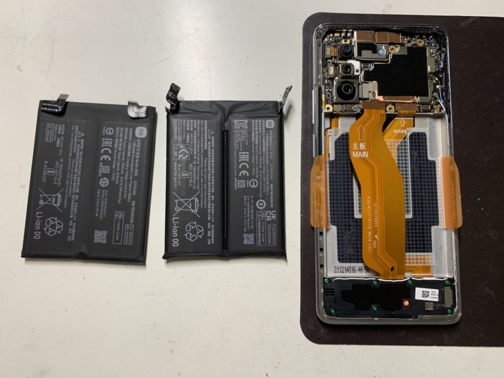 Xiaomi11TProの内部