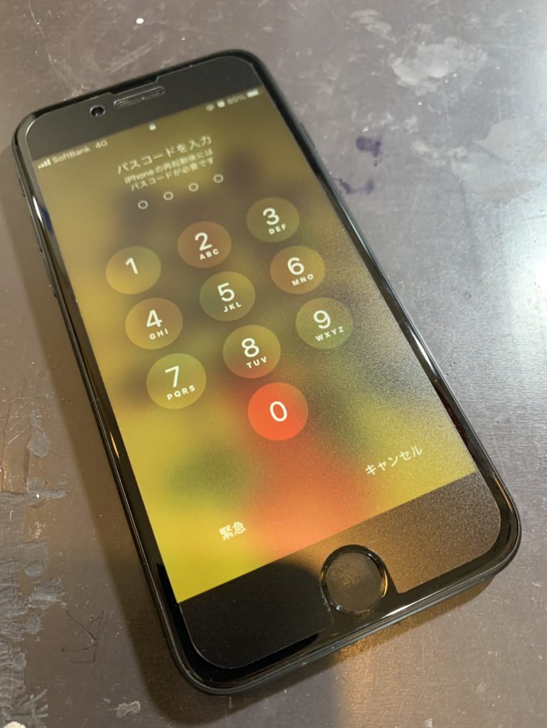 iPhoneSE2修理後