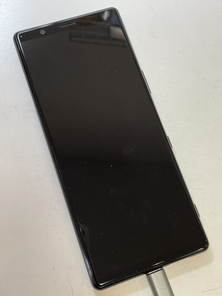 Xperia5の画面が映らない