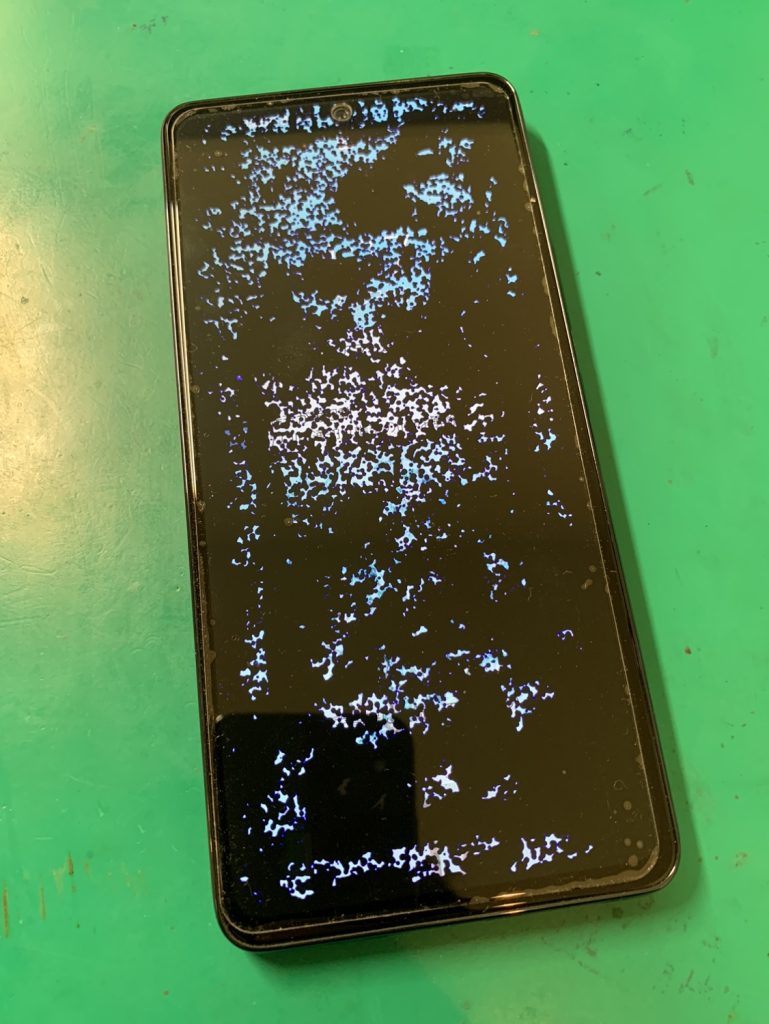 GalaxyA53の液漏れを修理