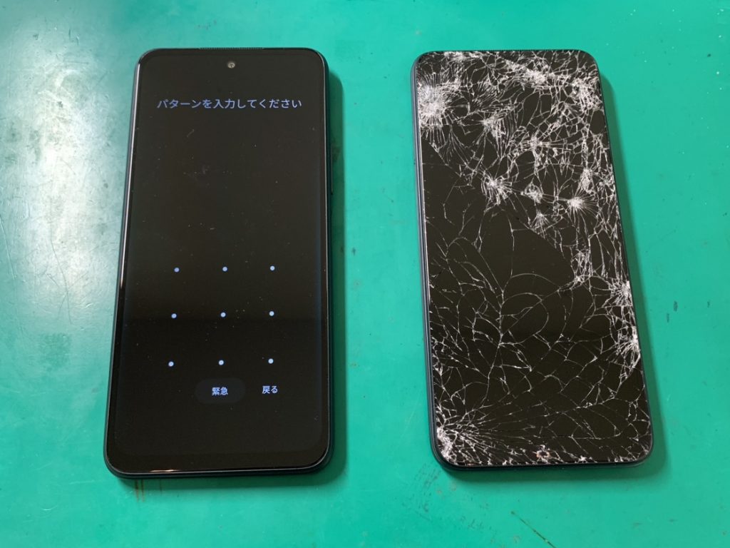 Redmi note10 JE修理後