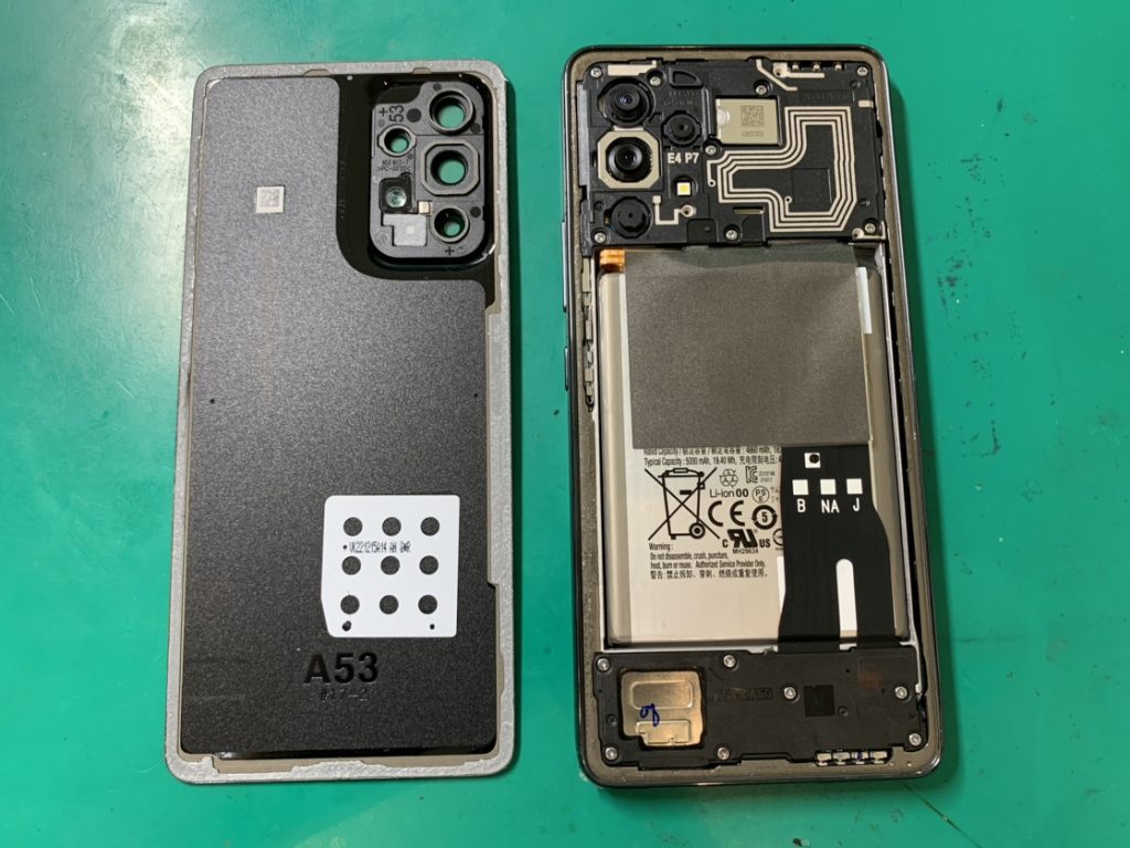 GalaxyA53を分解