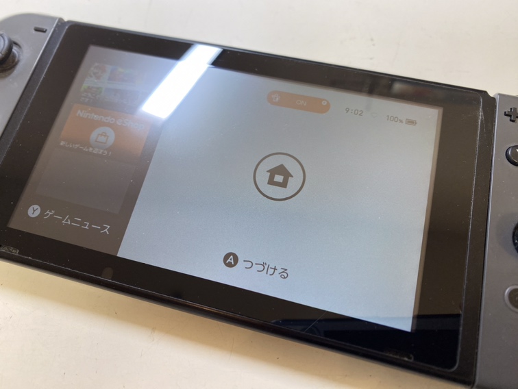 Nintendo Switchの液晶交換修理