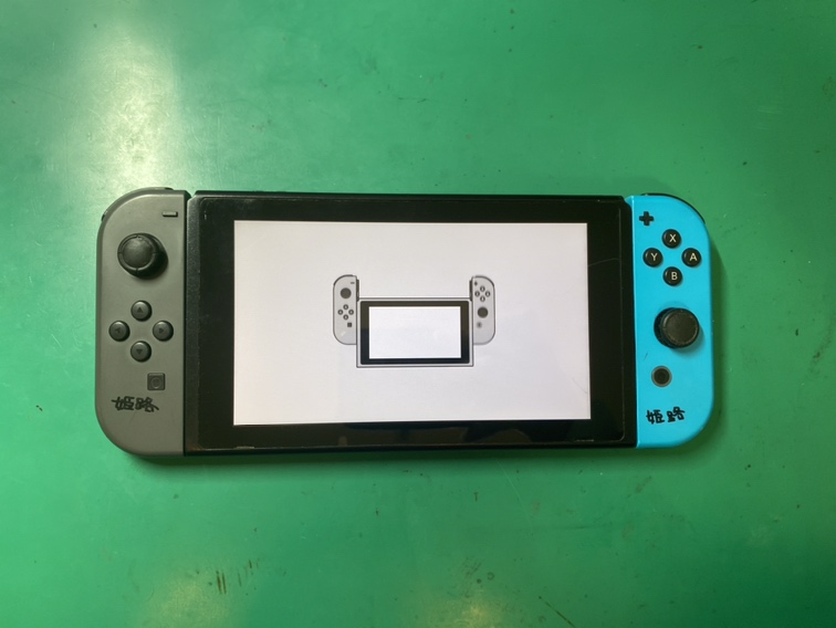 Switchの本体レールの読み込みができない