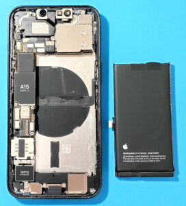 iPhone 13のバッテリー交換