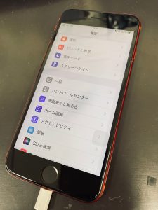 iPhone画面交換後