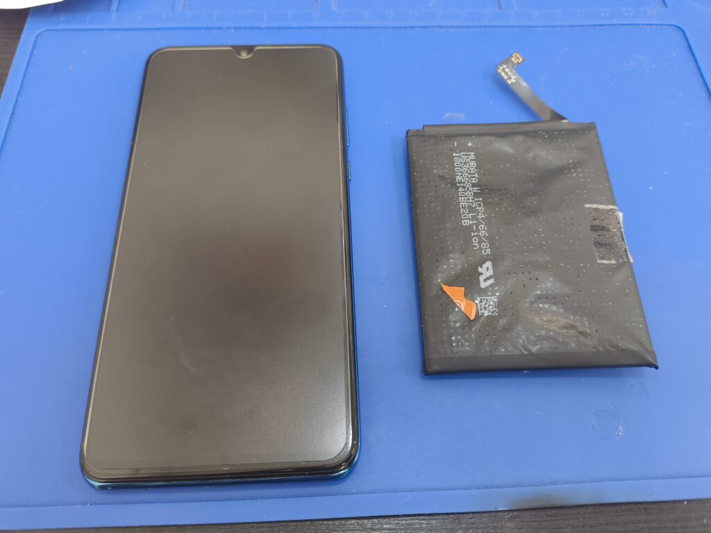 P30Liteバッテリー交換後