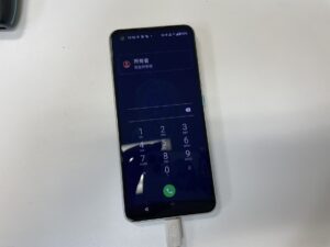 新羽　ZenFone8　ガラス液晶交換修理