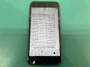 iPhone タッチ不良　高島町