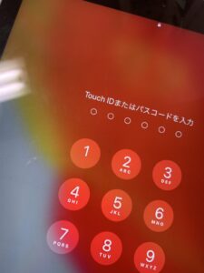 iPad Air 2液晶焼け