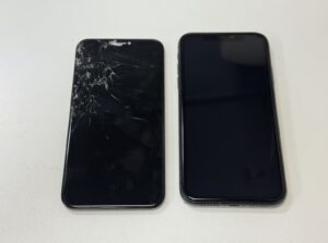 iPhone11画面修理完了後の美しい液晶画面 横浜関内店
