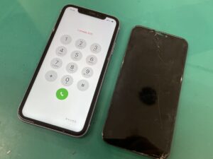 iPhone11 液晶画面交換　関内