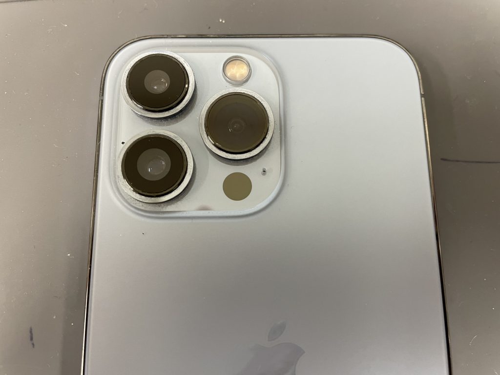iPhone13 pro ｶﾒﾗﾚﾝｽﾞ交換修理修理後