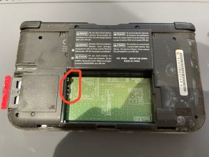 3DSLLバッテリー接点