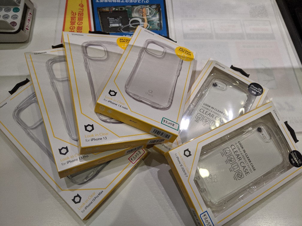 【入荷情報】すべてがクリアなiFace「Look in Clear」が入荷しました！