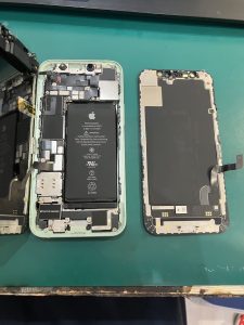iPhone12 mini水没修理