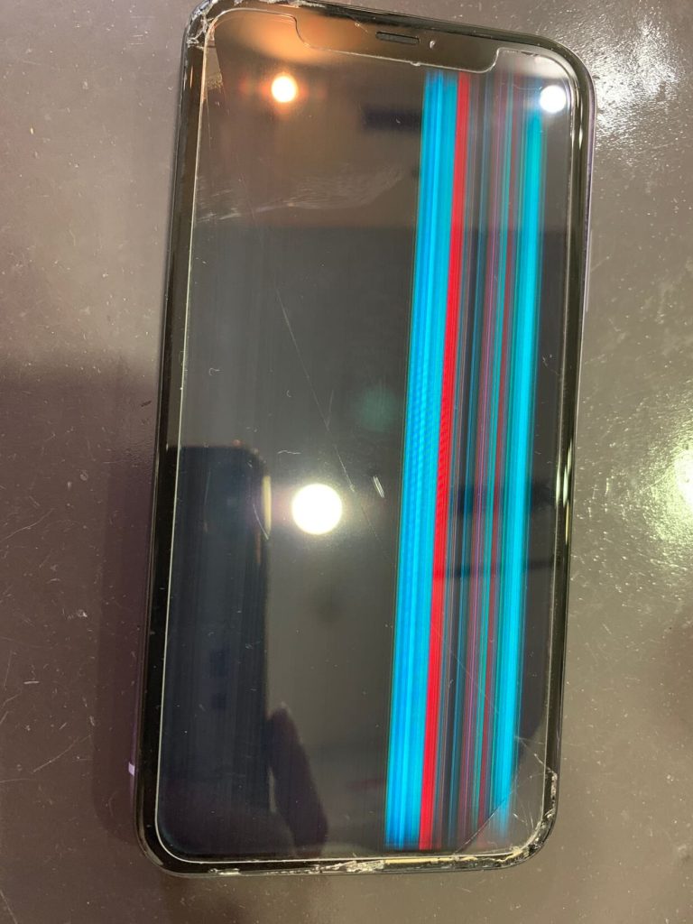iPhoneX 画面交換 修理前