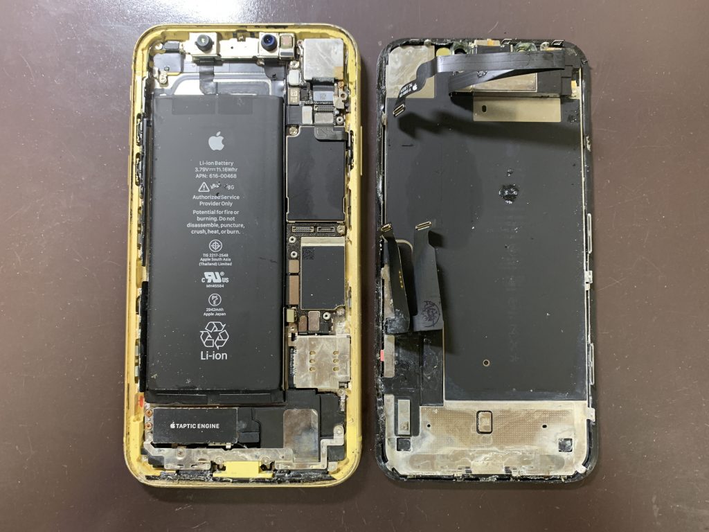 iPhone XR 水没復旧＆データ移行