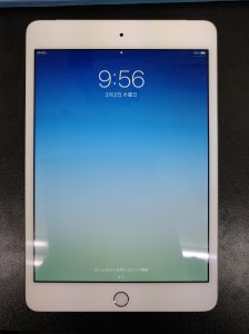 iPad mini4 画面修理後