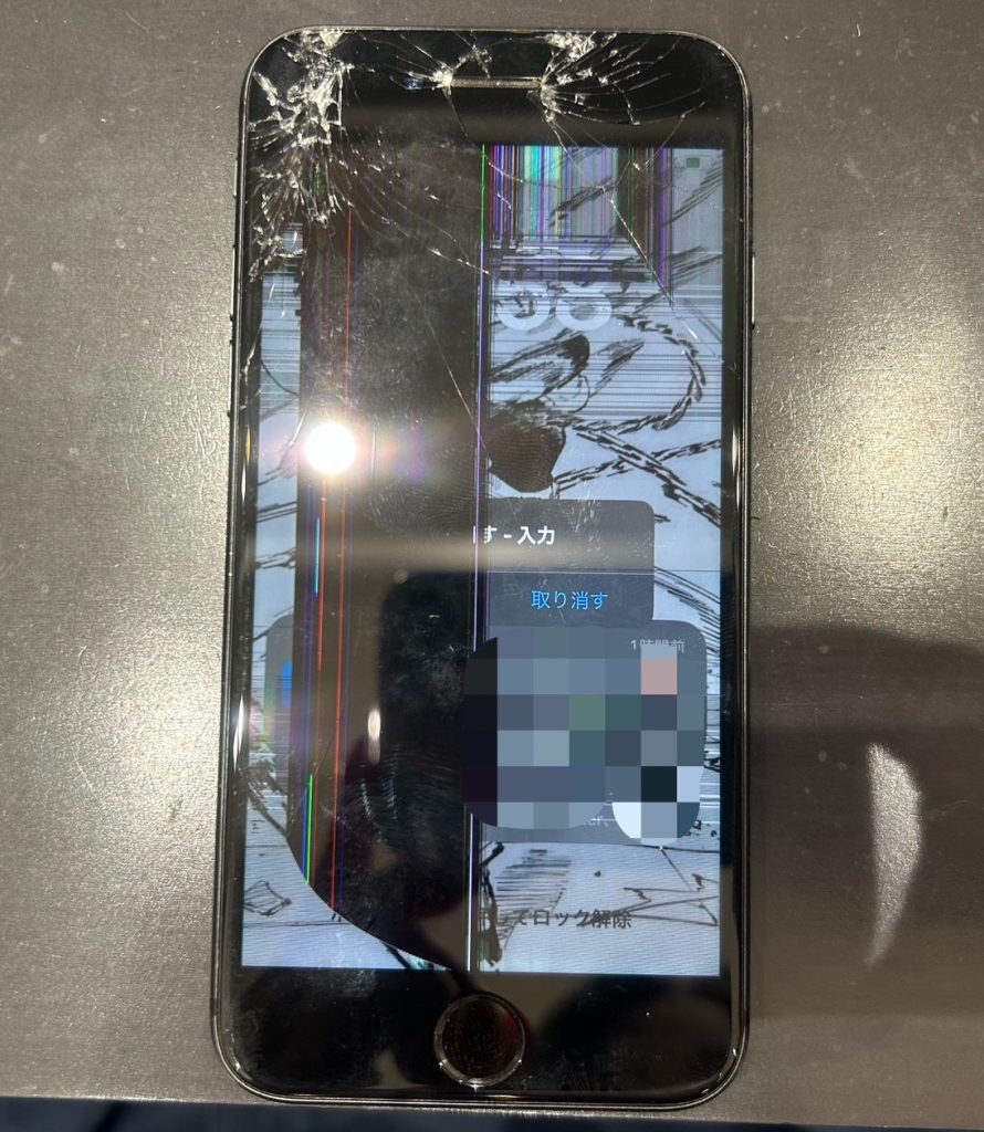 iPhoneSE2画面交換前