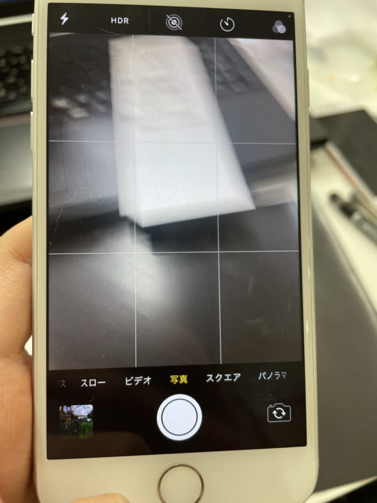 iPhone7カメラ修理前