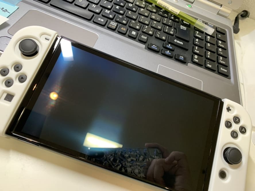 Switch有機EL　ガラスコーティング