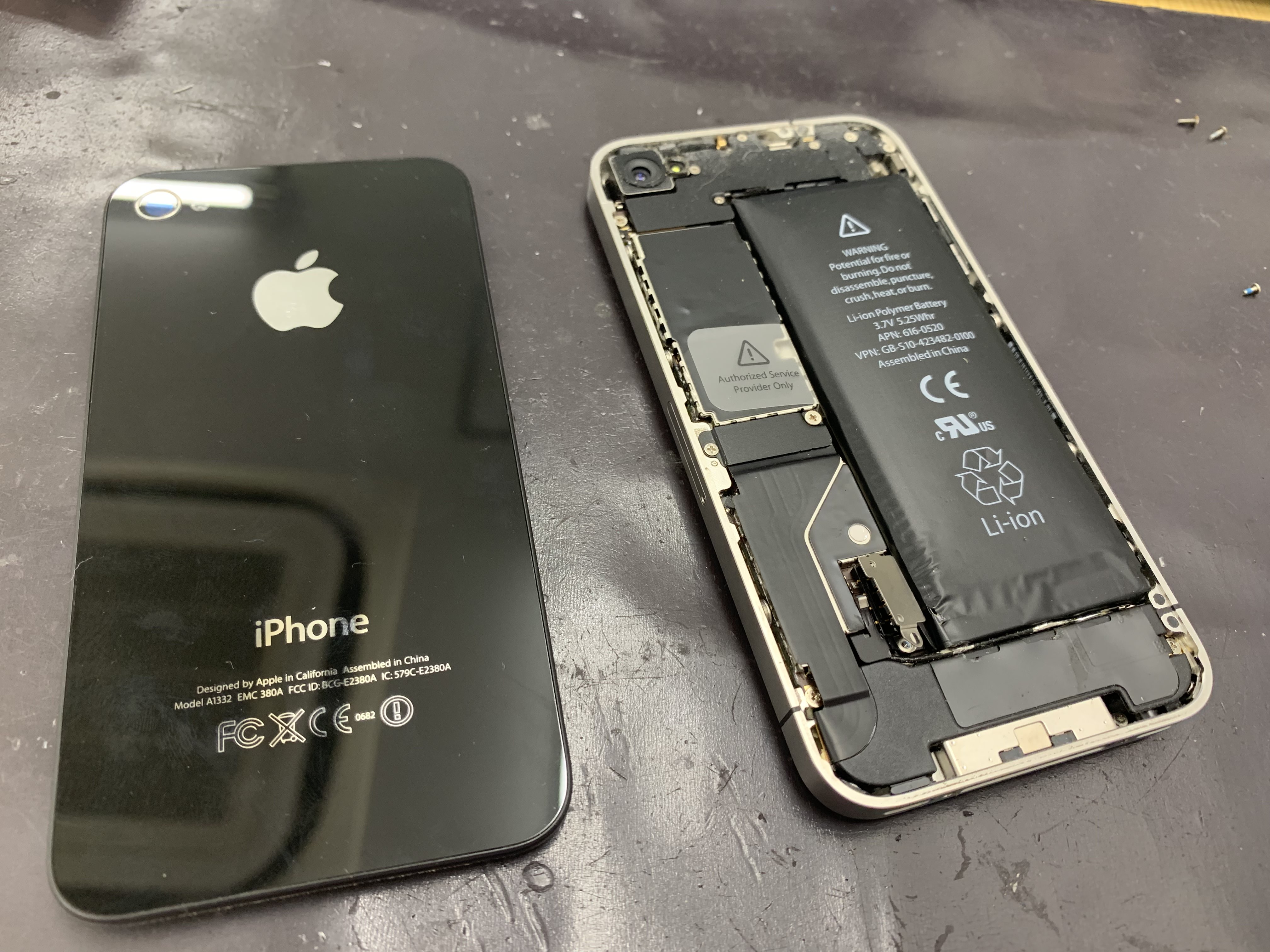 4Sバッテリー膨張