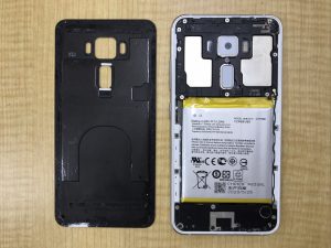 zenfoneバッテリー交換修理